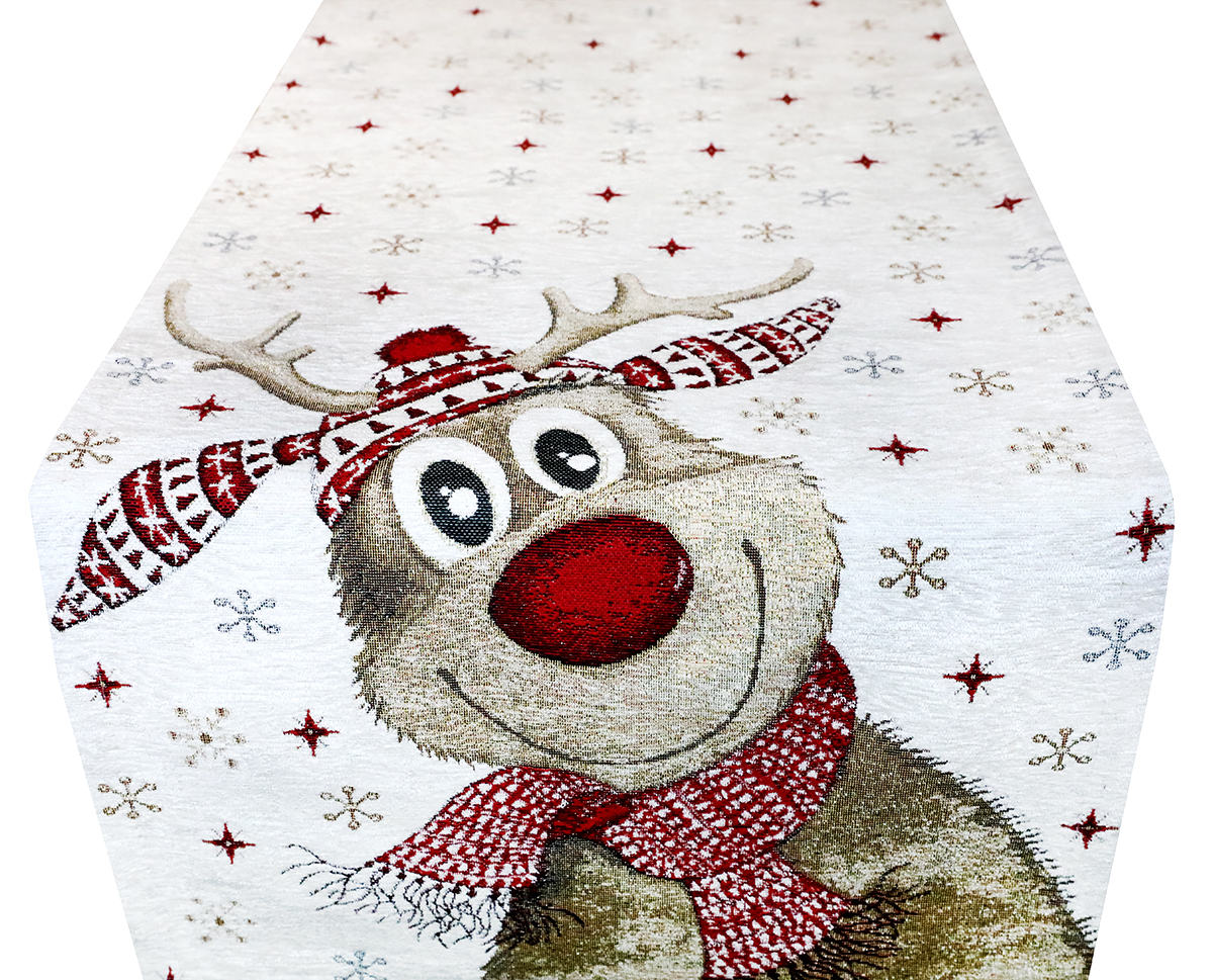 Gobelínový behúň na stôl Chenille IT031