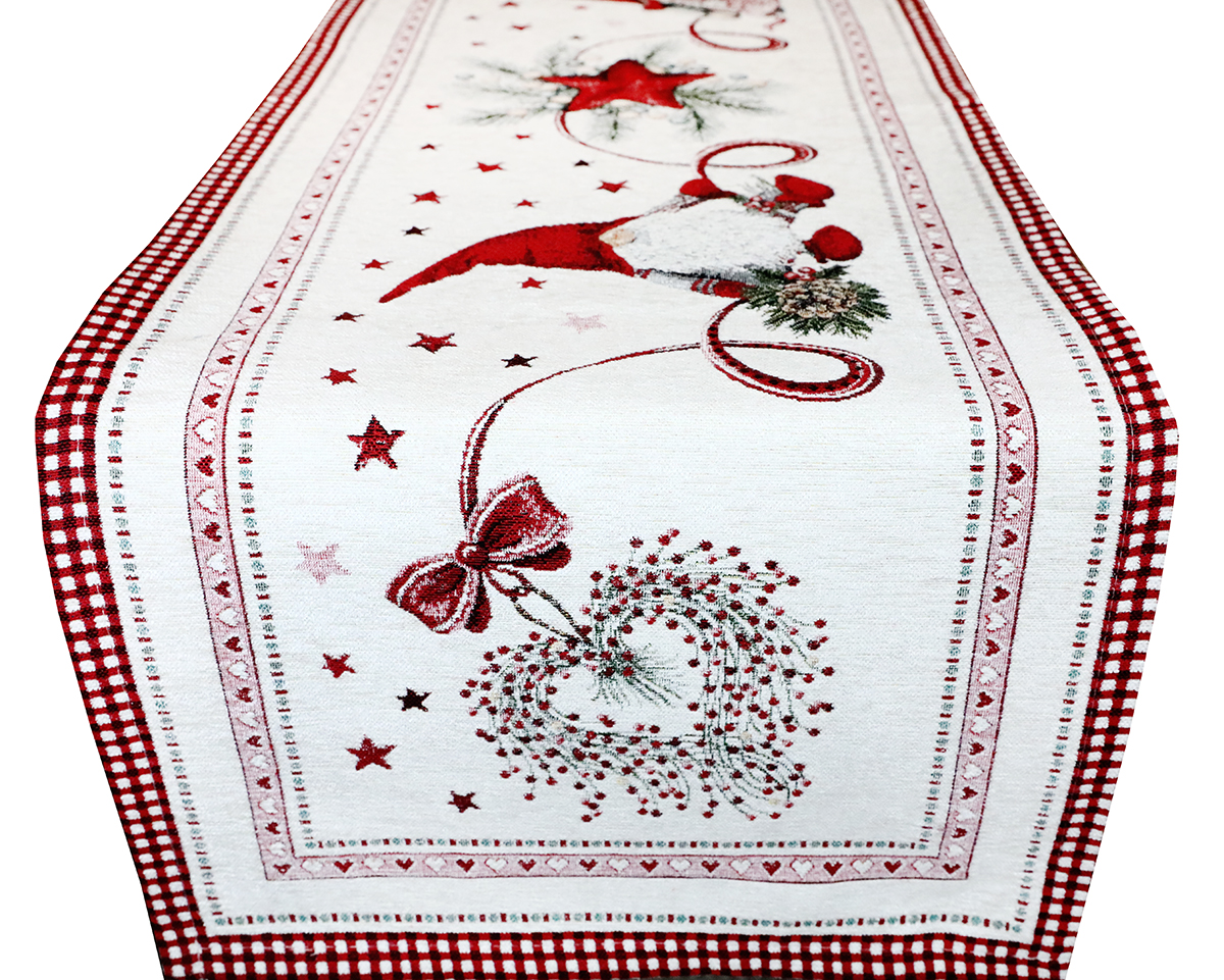 Gobelínový behúň na stôl Chenille IT036