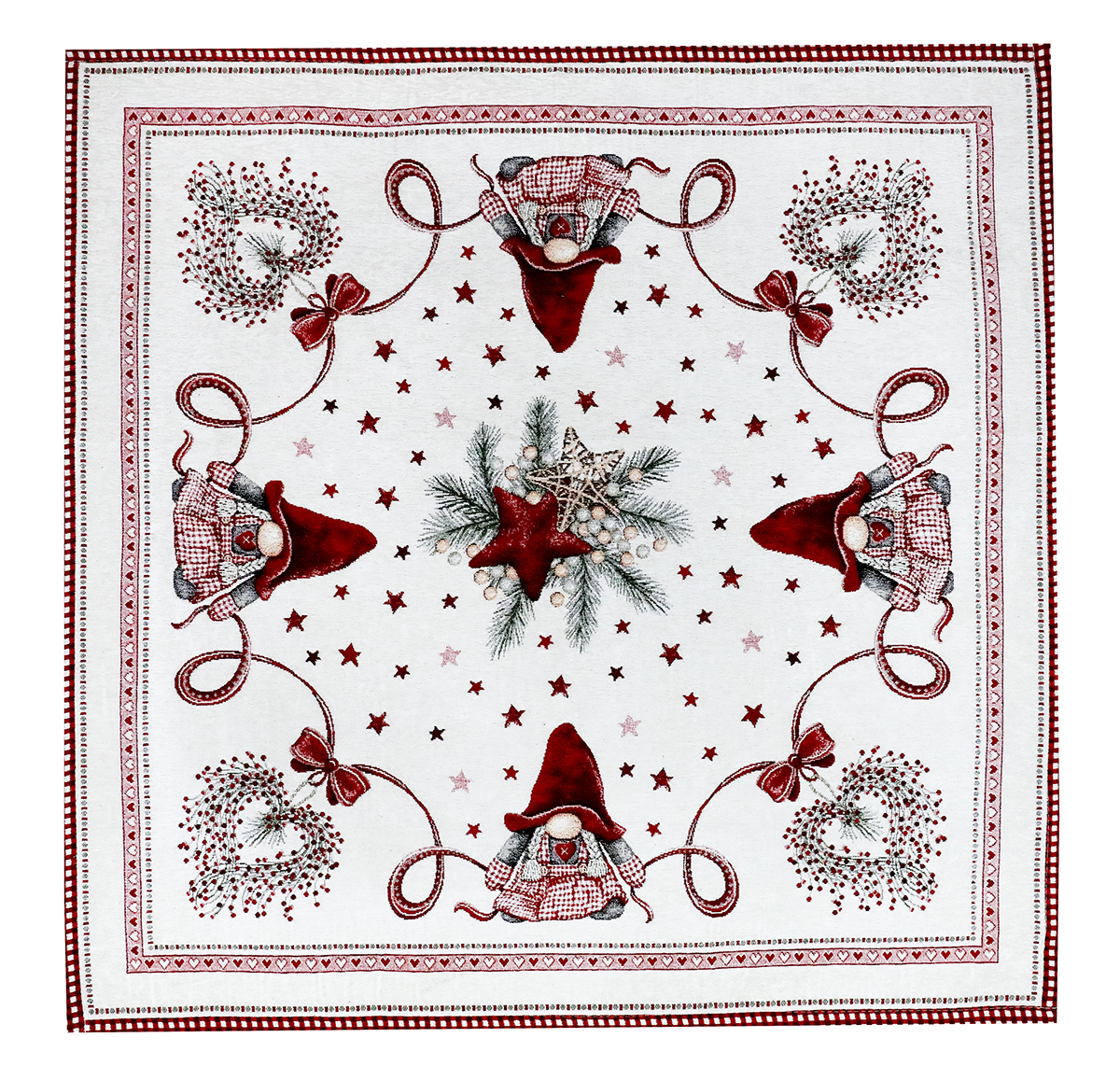 Gobelínový obrus na stôl 90x90 cm Chenille IT036