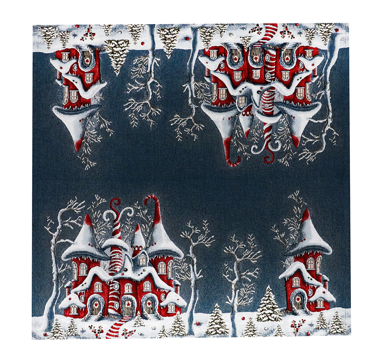Gobelínový obrus na stôl 90x90 cm Chenille IT038
