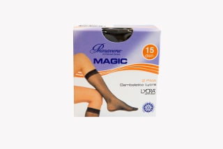 Lycrové pančuchové podkolienky 2 páry MAGIC